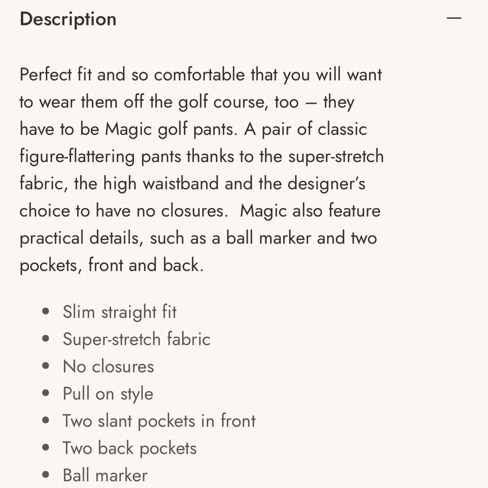 Daily Sports Cream Straight Leg Pants - Picture 4 of 9